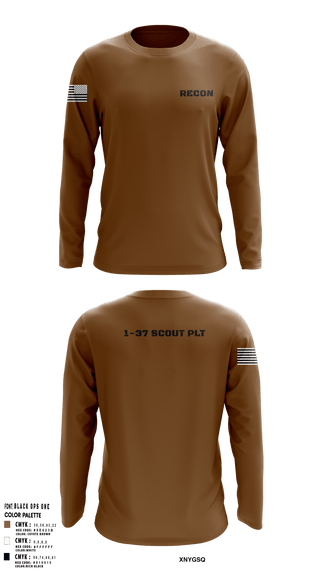 Long Sleeve Performance Shirt, , Army, Teamtime, Team time, sublimation, custom sports apparel, team uniforms, spirit wear, spiritwear, sports uniforms, custom shirts, team store, custom team store, fundraiser sports, apparel fundraiser
