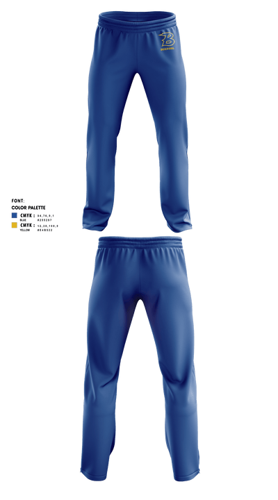 Bonduel Youth Softball League 22083727 Sweatpants - 1