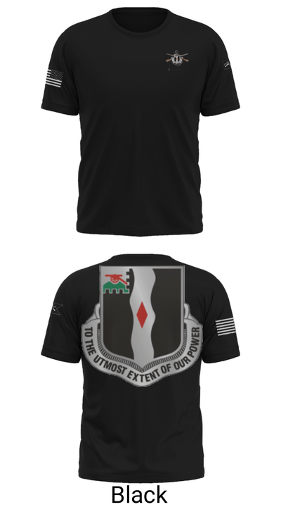 3rd Battalion 60th infantry Regiment River Raiders 94205182 Short Sleeve Performance Shirt - 22