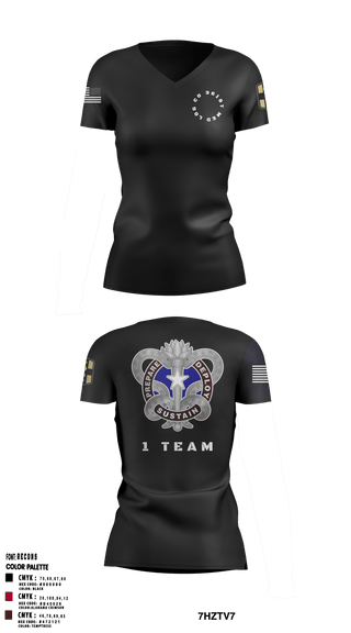 Women's Short Sleeve Vneck Shirt, , Army, Teamtime, Team time, sublimation, custom sports apparel, team uniforms, spirit wear, spiritwear, sports uniforms, custom shirts, team store, custom team store, fundraiser sports, apparel fundraiser
