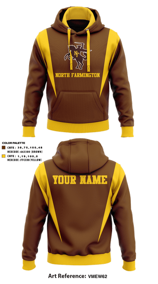 Hoodie, North Farmington High School Basketball, Men's Basketball, Teamtime, Team time, sublimation, custom sports apparel, team uniforms, spirit wear, spiritwear, sports uniforms, custom shirts, team store, custom team store, fundraiser sports, apparel fundraiser