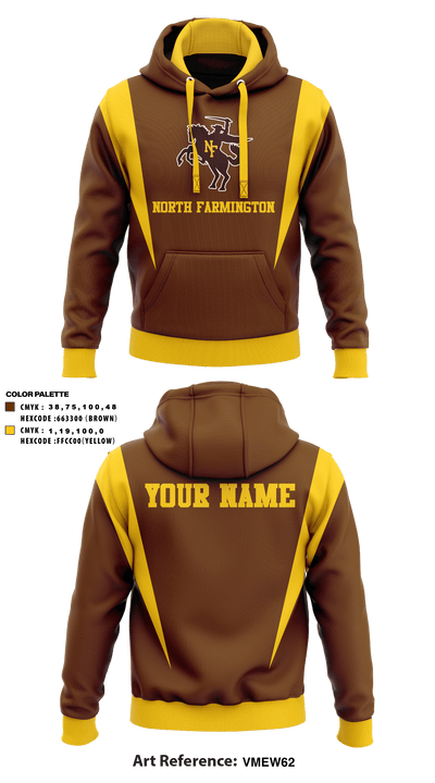 North Farmington High School Basketball 37037275 Hoodie - 30