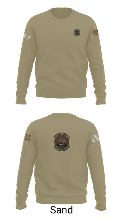 128th Air Control Squadron 4875965 Crew Neck Sweatshirt - 12