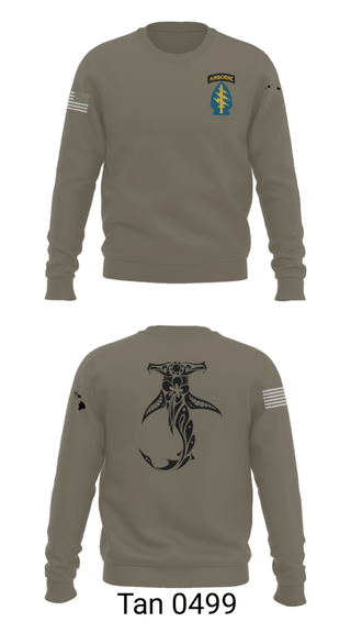 Crew Neck Sweatshirt, , Army, Teamtime, Team time, sublimation, custom sports apparel, team uniforms, spirit wear, spiritwear, sports uniforms, custom shirts, team store, custom team store, fundraiser sports, apparel fundraiser