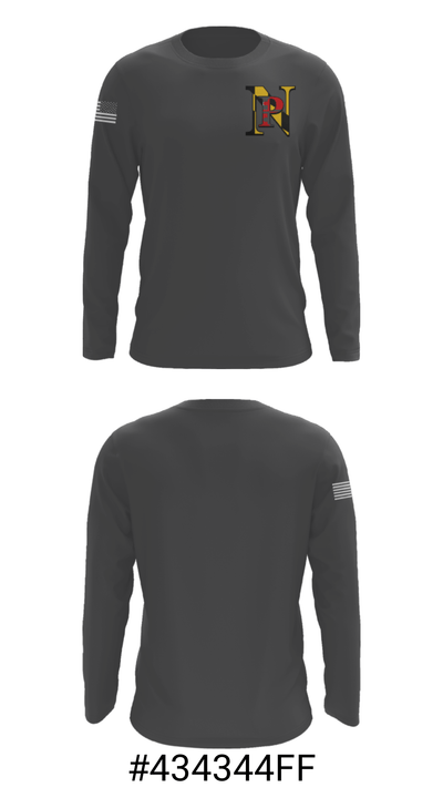 North Point High School Golf 73506894 Long Sleeve Performance Shirt - 13