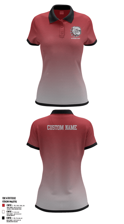 Mcpherson College 33503570 Women's Short Sleeve Performance Polo  - 9