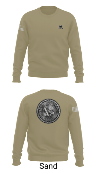Crew Neck Sweatshirt, , Army, Teamtime, Team time, sublimation, custom sports apparel, team uniforms, spirit wear, spiritwear, sports uniforms, custom shirts, team store, custom team store, fundraiser sports, apparel fundraiser