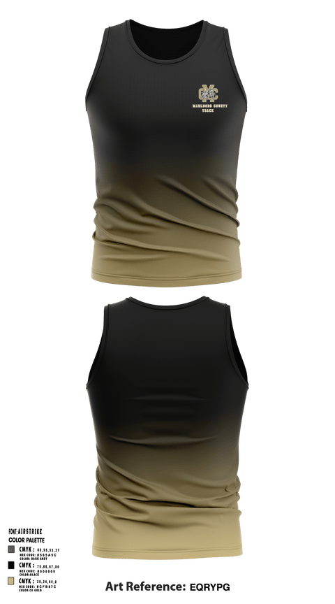 Tank Top, Marlboro County High School Track, Track & Field, Teamtime, Team time, sublimation, custom sports apparel, team uniforms, spirit wear, spiritwear, sports uniforms, custom shirts, team store, custom team store, fundraiser sports, apparel fundraiser