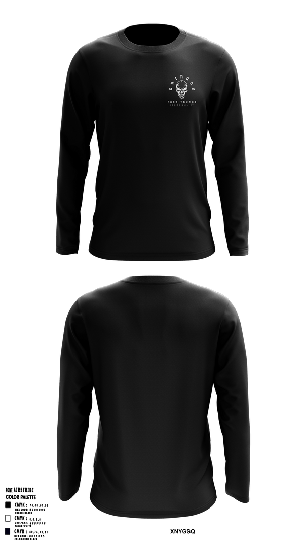 Long Sleeve Performance Shirt, Gringos Food Trucks, , Teamtime, Team time, sublimation, custom sports apparel, team uniforms, spirit wear, spiritwear, sports uniforms, custom shirts, team store, custom team store, fundraiser sports, apparel fundraiser