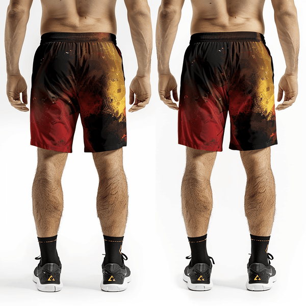Athletic Shorts With Pockets, Trident Militia, E-Sports, Teamtime, Team time, sublimation, custom sports apparel, team uniforms, spirit wear, spiritwear, sports uniforms, custom shirts, team store, custom team store, fundraiser sports, apparel fundraiser