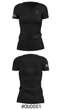 San Diego County Sheriff ASTREA 4789154 Women's Short Sleeve V-neck Shirt - 19