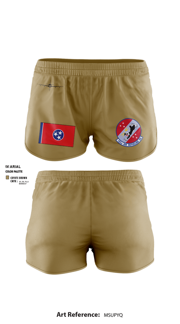 Ranger Panties, 151st Air Refueling Squadron, Air Force, Teamtime, Team time, sublimation, custom sports apparel, team uniforms, spirit wear, spiritwear, sports uniforms, custom shirts, team store, custom team store, fundraiser sports, apparel fundraiser