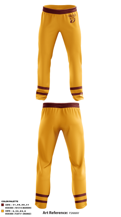 Deubrook Area High School Golf 46116874 Sweatpants - 1