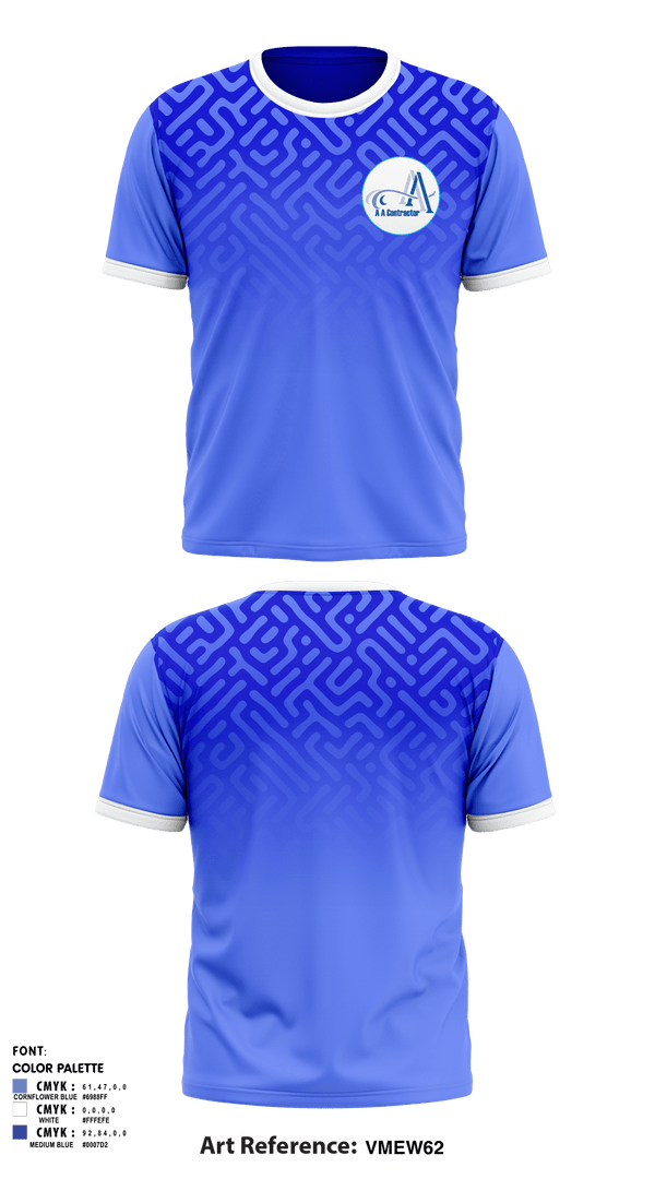 Short Sleeve Performance Shirt, AA Contractor LLCAA Contractor LLC, , Teamtime, Team time, sublimation, custom sports apparel, team uniforms, spirit wear, spiritwear, sports uniforms, custom shirts, team store, custom team store, fundraiser sports, apparel fundraiser