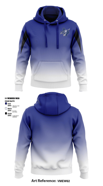 Shepherd High School Volleyball 79933308 Hoodie - 1