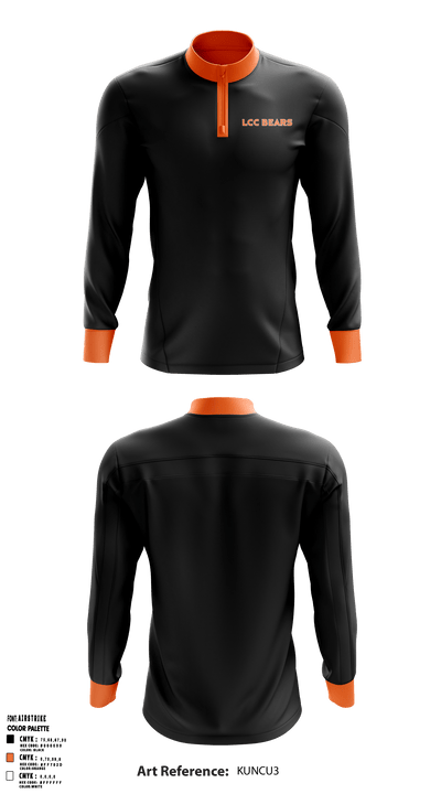 Bears 79234855 Quarter Zip Jacket - 3