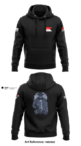 Hoodie, 2-6 Cav A Trp, Army, Teamtime, Team time, sublimation, custom sports apparel, team uniforms, spirit wear, spiritwear, sports uniforms, custom shirts, team store, custom team store, fundraiser sports, apparel fundraiser