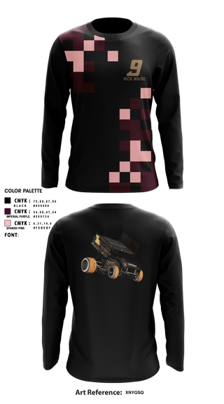 Long Sleeve Performance Shirt, Rick Maine, E-Sports, Teamtime, Team time, sublimation, custom sports apparel, team uniforms, spirit wear, spiritwear, sports uniforms, custom shirts, team store, custom team store, fundraiser sports, apparel fundraiser