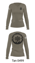 Border Patrol 70763119 Women's Long Sleeve V-neck Shirt - 41