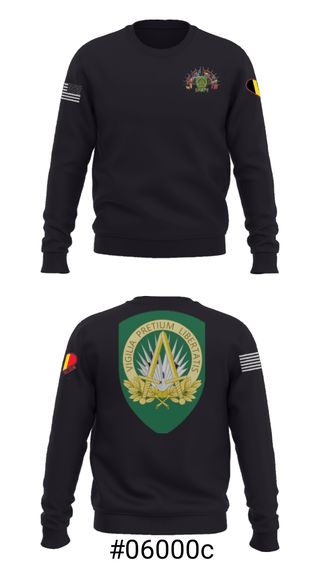 Crew Neck Sweatshirt, , Army, Teamtime, Team time, sublimation, custom sports apparel, team uniforms, spirit wear, spiritwear, sports uniforms, custom shirts, team store, custom team store, fundraiser sports, apparel fundraiser