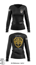 566th MCAS- Army 77440363 Women's Long Sleeve V-neck Shirt - 57