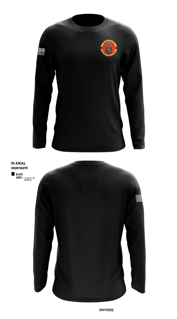Long Sleeve Performance Shirt, 3rd Radio Battalion, Marines, Teamtime, Team time, sublimation, custom sports apparel, team uniforms, spirit wear, spiritwear, sports uniforms, custom shirts, team store, custom team store, fundraiser sports, apparel fundraiser