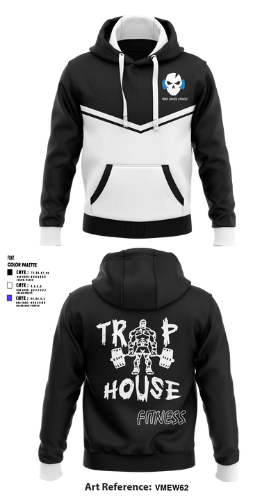 Trap House Fitness 35010693 Hoodie - 1