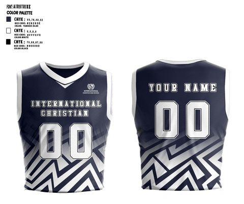 Mens Basketball Jersey, International Christian High School Basketball, Women's Basketball, Teamtime, Team time, sublimation, custom sports apparel, team uniforms, spirit wear, spiritwear, sports uniforms, custom shirts, team store, custom team store, fundraiser sports, apparel fundraiser