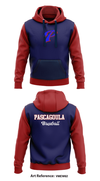 Hoodie, Pascagoula High School, Spirit Store, Teamtime, Team time, sublimation, custom sports apparel, team uniforms, spirit wear, spiritwear, sports uniforms, custom shirts, team store, custom team store, fundraiser sports, apparel fundraiser