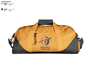 Duffle Bag, Ogallala High School Wrestling, Wrestling, Teamtime, Team time, sublimation, custom sports apparel, team uniforms, spirit wear, spiritwear, sports uniforms, custom shirts, team store, custom team store, fundraiser sports, apparel fundraiser