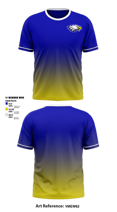 Middletown Christian School (High School) Volleyball 5764338 Short Sleeve Performance Shirt - 1