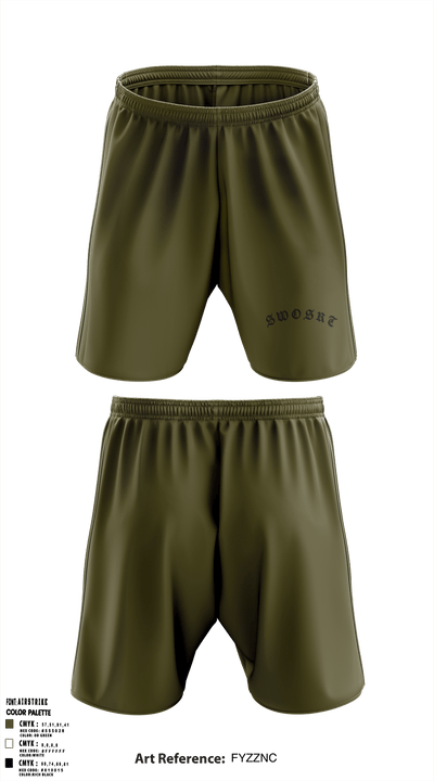 Southwest Oakland Special Response Team 47752248 Athletic Shorts With Pockets - 2