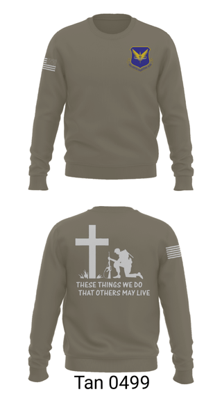Crew Neck Sweatshirt, , Air Force, Teamtime, Team time, sublimation, custom sports apparel, team uniforms, spirit wear, spiritwear, sports uniforms, custom shirts, team store, custom team store, fundraiser sports, apparel fundraiser
