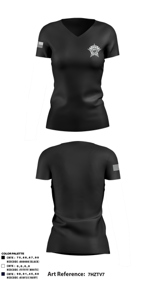 Women's Short Sleeve Vneck Shirt, , Fire Department, Teamtime, Team time, sublimation, custom sports apparel, team uniforms, spirit wear, spiritwear, sports uniforms, custom shirts, team store, custom team store, fundraiser sports, apparel fundraiser