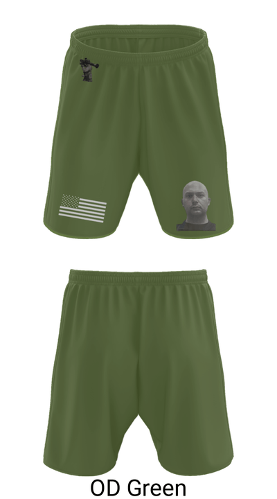B-Troop 1/11 ACR 72501441 Athletic Shorts With Pockets - 29