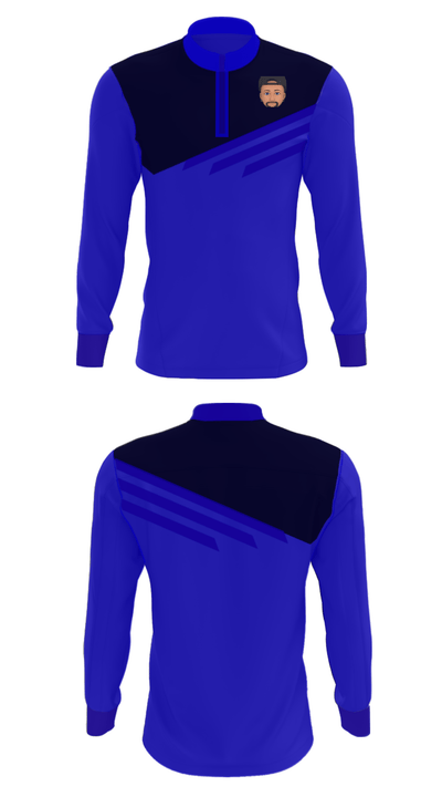 Hear That Again 49824400 Quarter Zip Jacket - 28