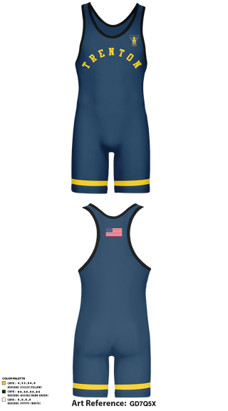 Wrestling Singlet, Trenton high school wrestling, Wrestling, Teamtime, Team time, sublimation, custom sports apparel, team uniforms, spirit wear, spiritwear, sports uniforms, custom shirts, team store, custom team store, fundraiser sports, apparel fundraiser