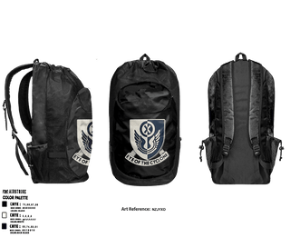 Gear Bag, 1438th CTC, National Guard, Teamtime, Team time, sublimation, custom sports apparel, team uniforms, spirit wear, spiritwear, sports uniforms, custom shirts, team store, custom team store, fundraiser sports, apparel fundraiser