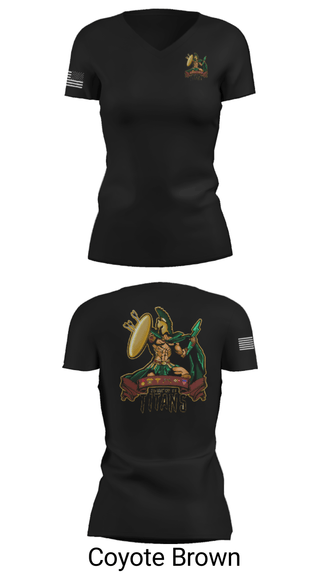 Women's Short Sleeve Vneck Shirt, , Army, Teamtime, Team time, sublimation, custom sports apparel, team uniforms, spirit wear, spiritwear, sports uniforms, custom shirts, team store, custom team store, fundraiser sports, apparel fundraiser