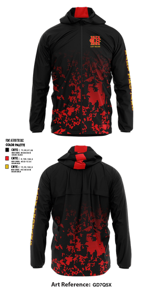 Windbreaker, North College Hill High School Basketball, Women's Basketball, Teamtime, Team time, sublimation, custom sports apparel, team uniforms, spirit wear, spiritwear, sports uniforms, custom shirts, team store, custom team store, fundraiser sports, apparel fundraiser