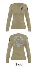 122d Security Forces Squadron 67227139 Women's Long Sleeve V-neck Shirt - 42