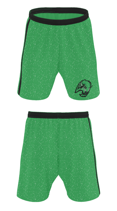 Prairie View High School Volleyball 69572607 Athletic Shorts With Pockets - 1