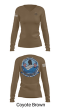 USS GEORGE WASHINGTON INFORMATION TECHNICIANS 62071140 Women's Long Sleeve V-neck Shirt - 38