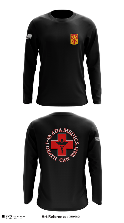 Medics, 1-43 ADA 28999239 Long Sleeve Performance Shirt - 1