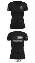 Wolfforth Police Department 44657535 Women's Short Sleeve V-neck Shirt - 24