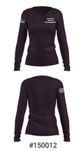 Security Forces Investigations 6771060 Women's Long Sleeve V-neck Shirt - 37