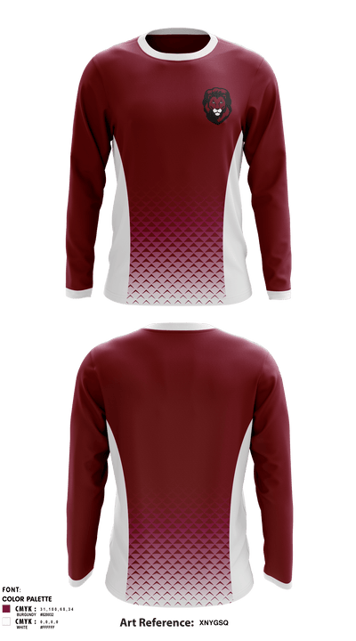 The Berkeley Carroll School 22821819 Long Sleeve Performance Shirt - 1