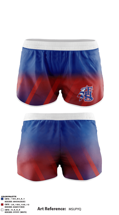 Franklin High School Soccer 47945692 Track Shorts - 1