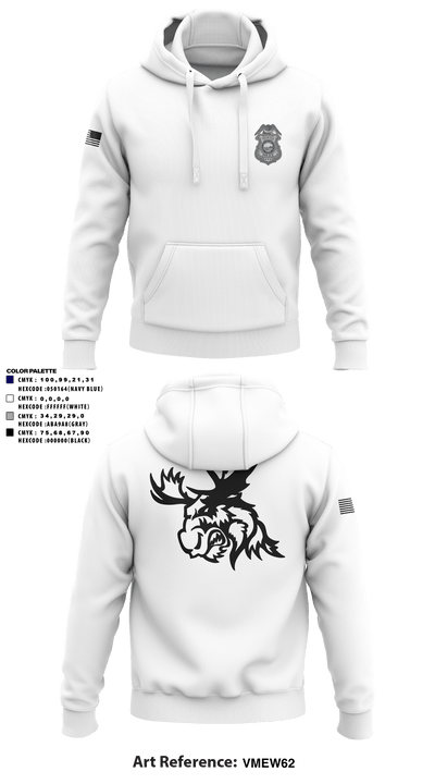 SPD TACTICAL RESPONSE TEAM 13504986 Hoodie - 2