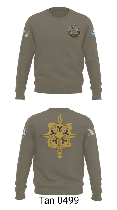 HHC, USAICOE 85471895 Crew Neck Sweatshirt - 11
